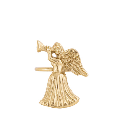 Fairy Metal Napkin Ring Gold (Set of 4)