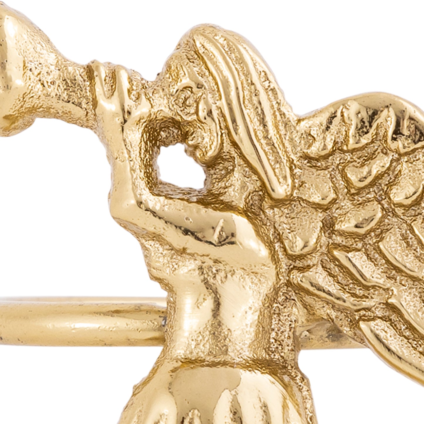 Fairy Metal Napkin Ring Gold (Set of 4)