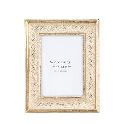 Metal Photo Frame Medium (5"x7") Gold Finish | Milford