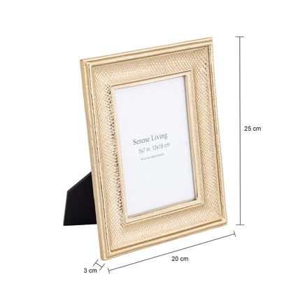Metal Photo Frame Medium (5"x7") Gold Finish | Milford