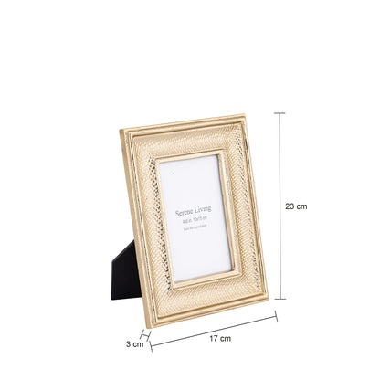 Metal Photo Frame Small (4"x6") Gold Finish | Milford