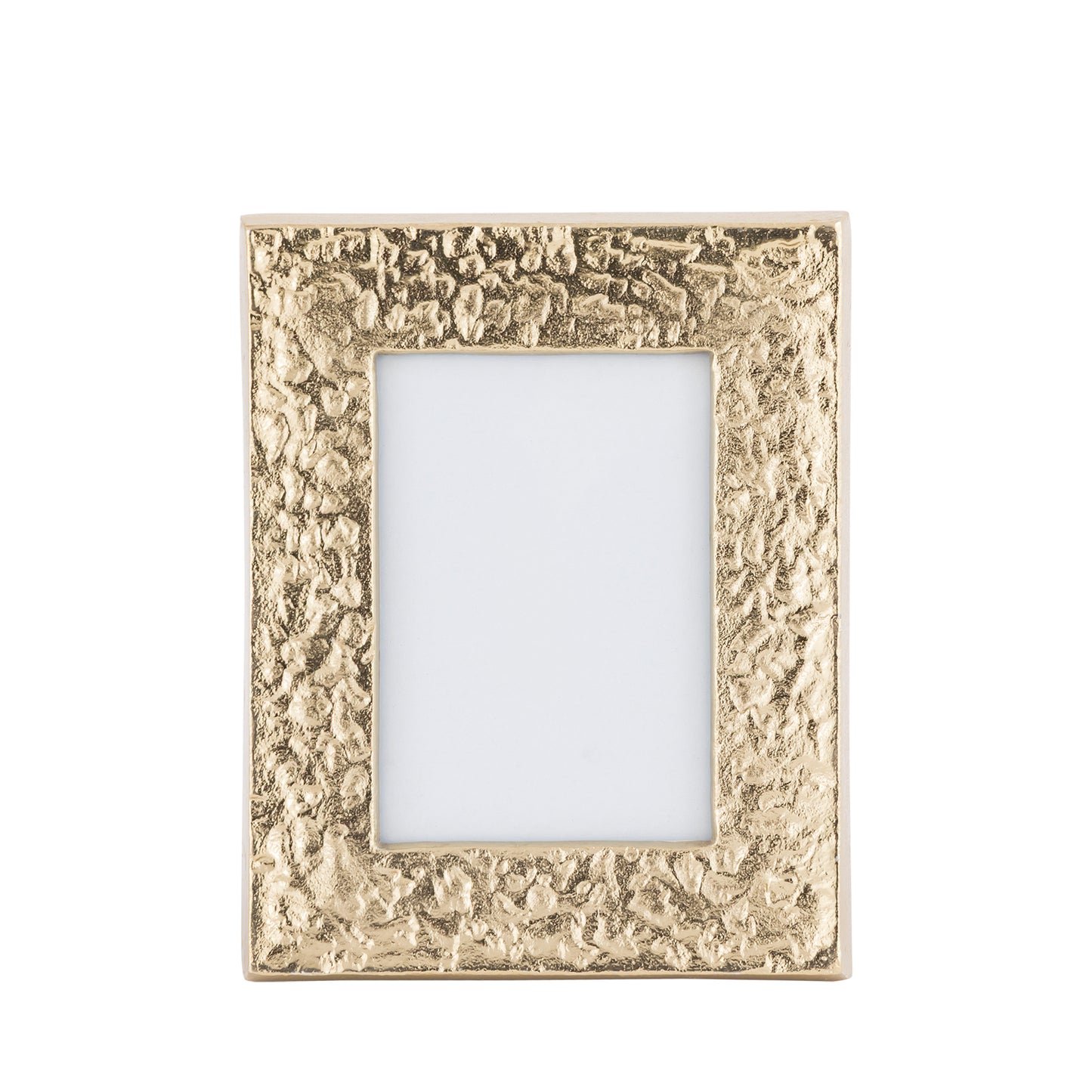 Sudbury Textured Metal Photo Frame Medium Gold (4"x6")