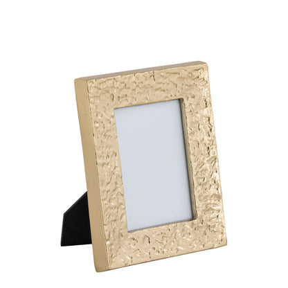 Sudbury Textured Metal Photo Frame Medium Gold (4"x6")