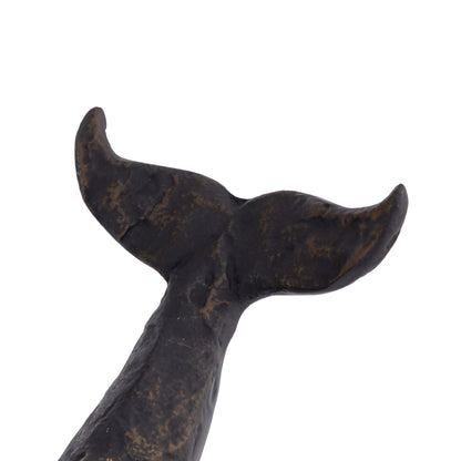 Whale Statue Small Antique Bronze Finish | Keiko